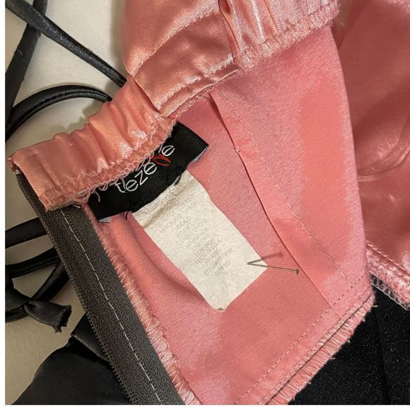 Y2K One Shoulder Pink Short Homecoming Dress Medium - Picture 12 of 13